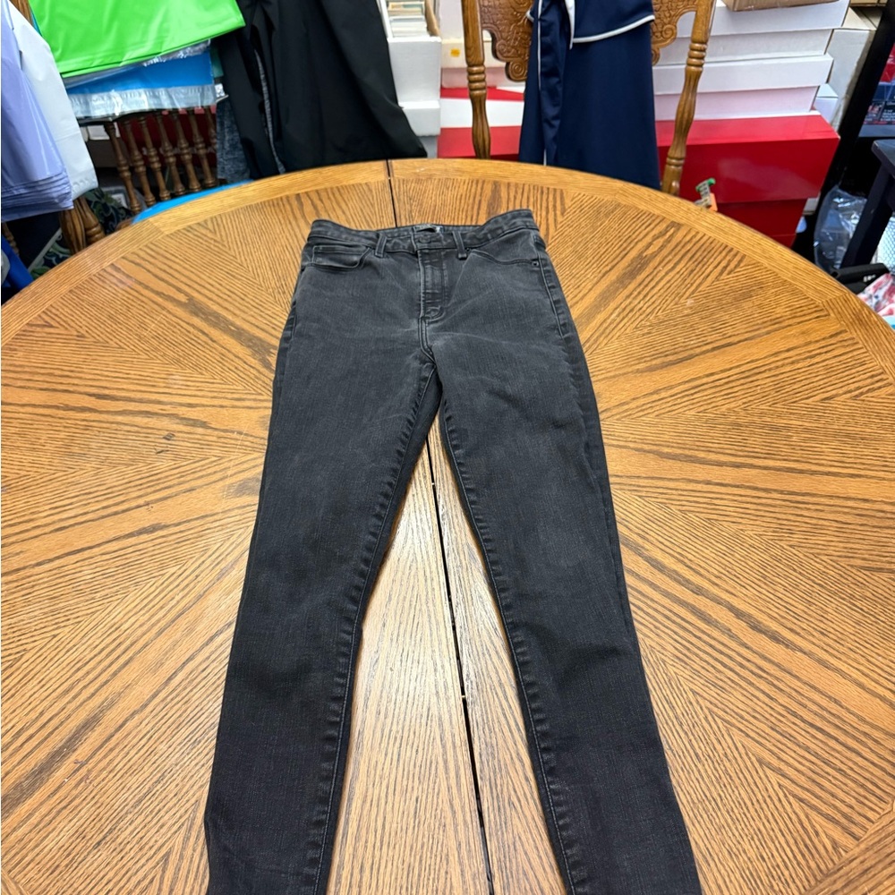 Abercrombie & Fitch Women's Charcoal Skinny Jeans